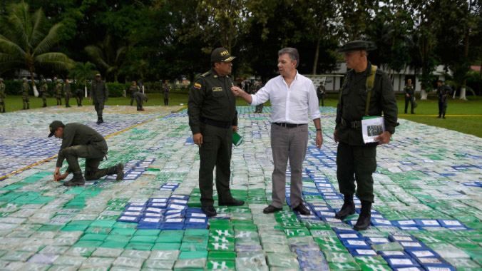 У Колумбії вилучили найбільшу в історії країни партію кокаїну