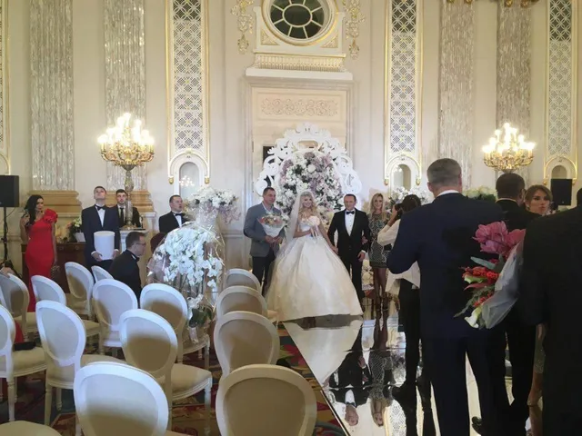 Севастьянова відгуляла власне весілля у готелі Fairmont Grand Hotel Kyiv.