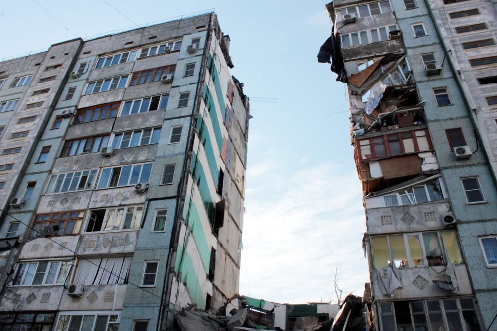 В Росії обвалився дев’ятиповерховий будинок