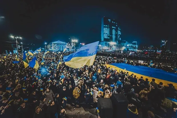 Донцьк-2014. Проукраїнський мітинг