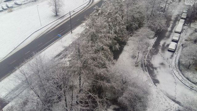 Україну засипало снігом: видовищні фото та відео з соцмереж
