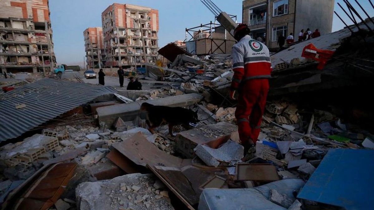 Внаслідок землетрусу в Ірані та Іраку кількість загиблих суттєво зросла