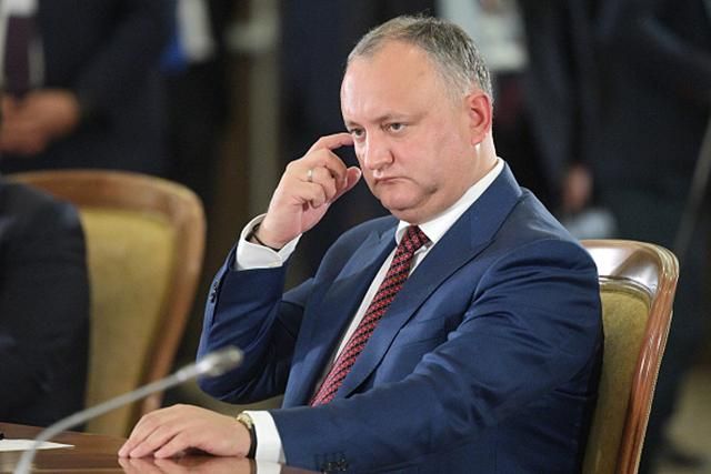 Президент Молдовы Додон предположил, что Приднестровье может войти в состав Украины