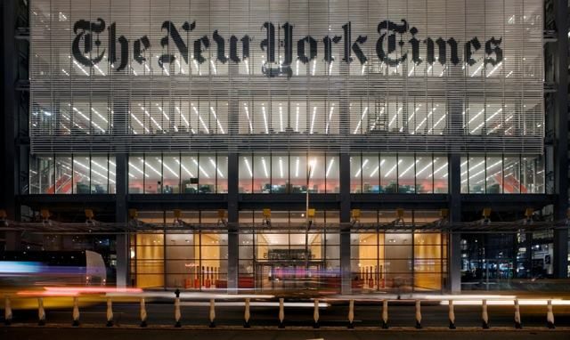 The New York Times не збирається змінювати скандальну карту з Кримом, – ЗМІ The New York Times не збирається змінювати скандальну карту з Кримом, – ЗМІ