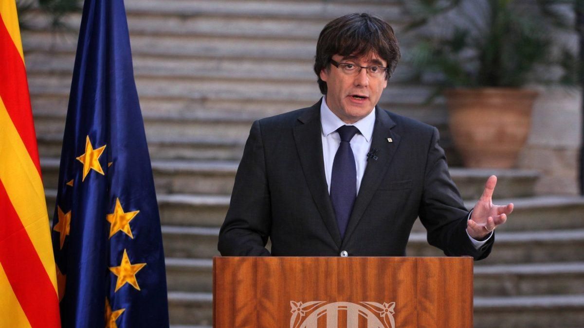 Пучдемон зробив заяву щодо своєї участі у дострокових виборах у Каталонії