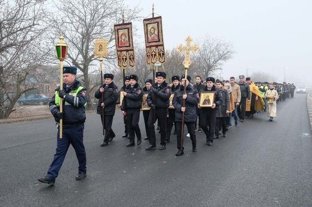 У Росії ДАІшники влаштували хресну ходу проти ДТП