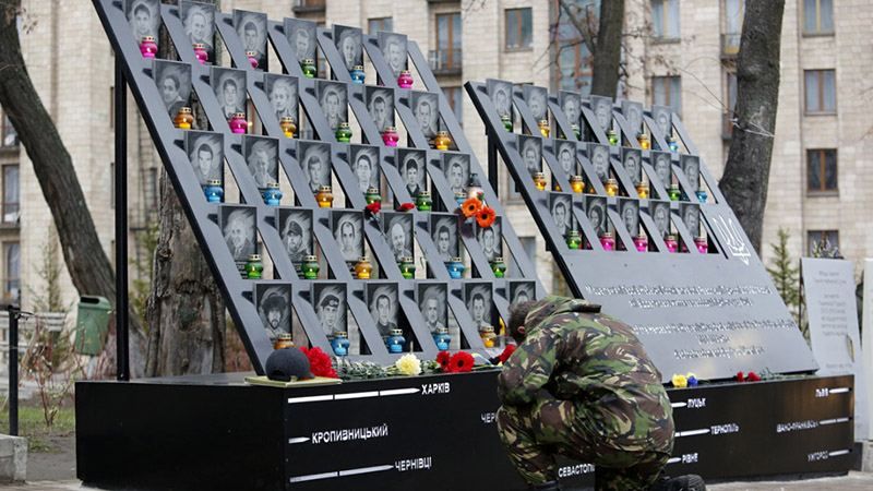 В Киеве начались памятные мероприятия по чествованию Героев Небесной Сотни