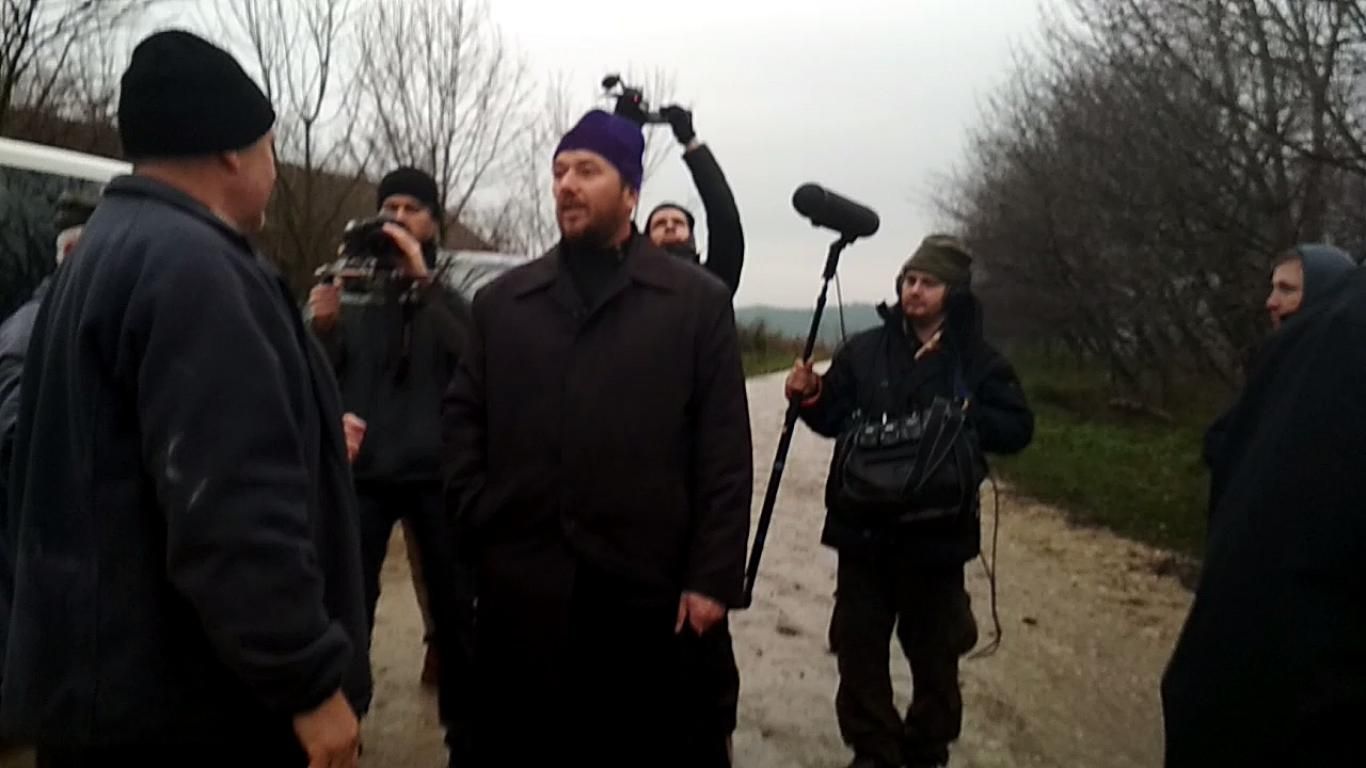 Московський піп приїхав знімати кіно про "звірства бандерівців" на Тернопільщину