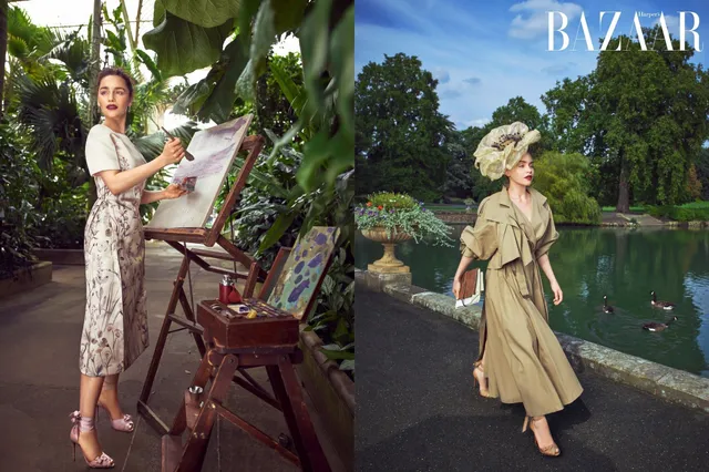 Емілія Кларк, зйомка для Harper's Bazaar