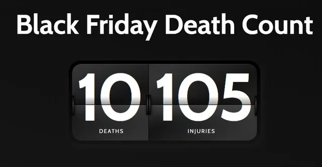 Чорна п'ятниця: статистика смертей 