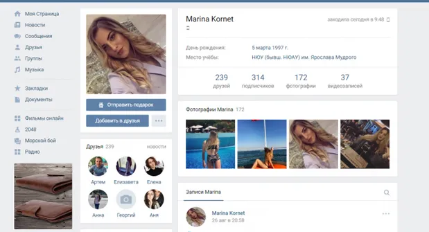 Марина Корнет Марина Корнет