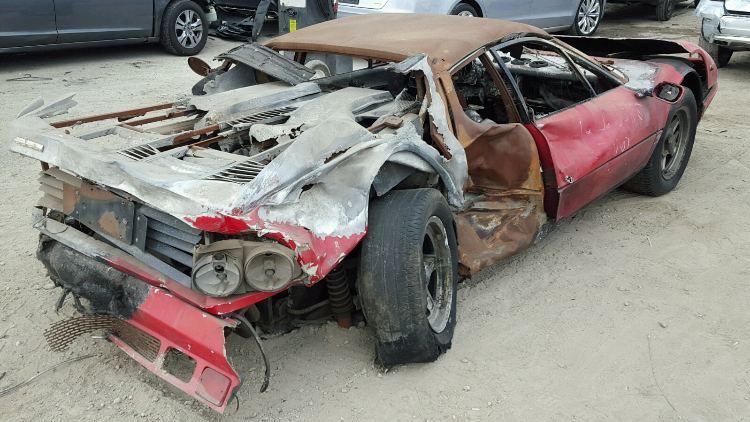 Неизвестный выложил почти 40 тысяч долларов за полностью сгоревшую Ferrari Неизвестный выложил почти 40 тысяч долларов за полностью сгоревшую Ferrari