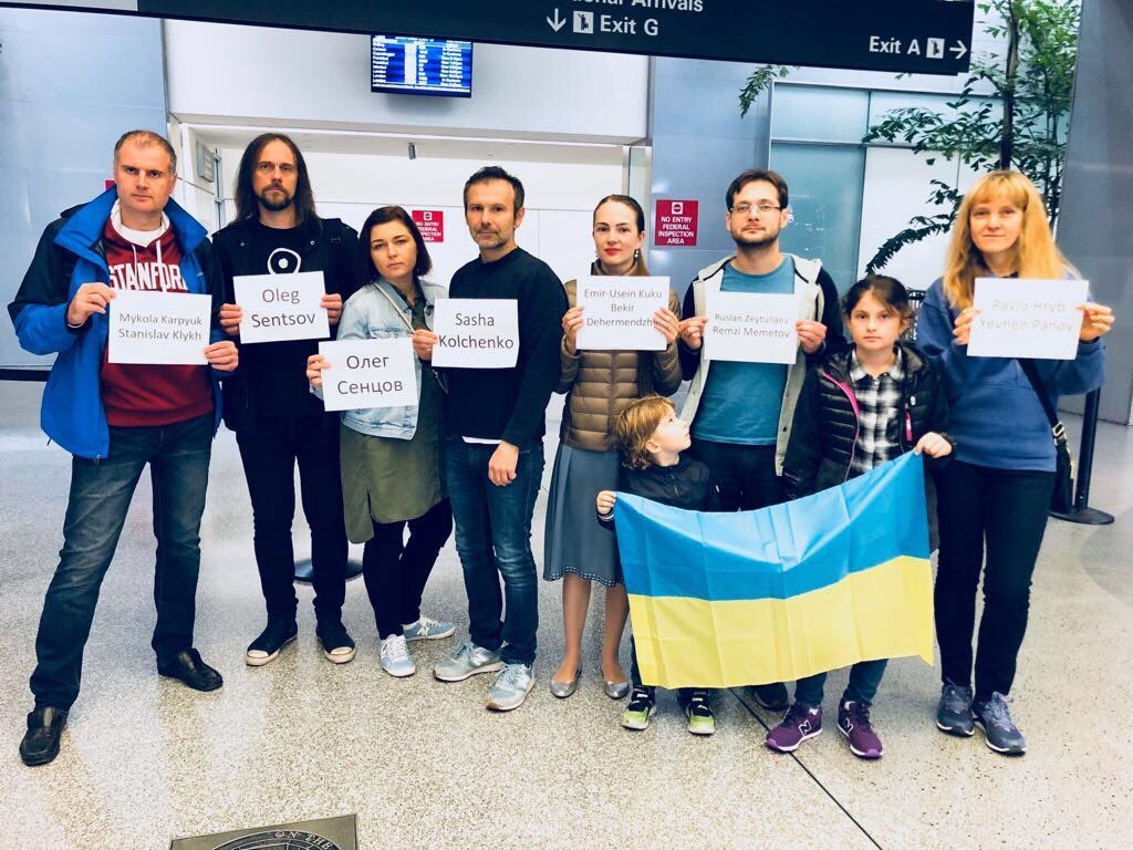 Вакарчук принял в США участие в акции в поддержку украинских политзаключенных: фото