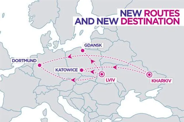 Нові рейси Wizz Air з України