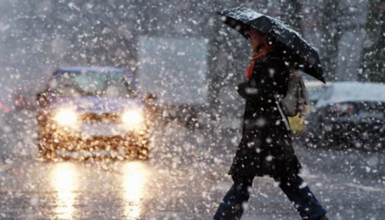 Погода 29 листопада в Україні мокрий сніг та дощі