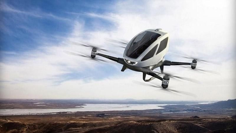 Uber анонсировал выпуск летающего такси Uber анонсировал выпуск летающего такси