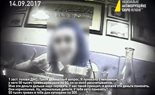 НАБУ показало відео зірваної спецоперації щодо Пімахової з міграційної служби