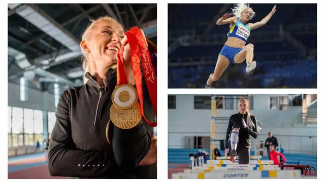 Від української легкоатлетки Оксани Зубковської шаленіє увесь спортивний світ