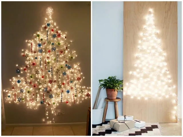 Ялинка з вогників Ялинка з вогників