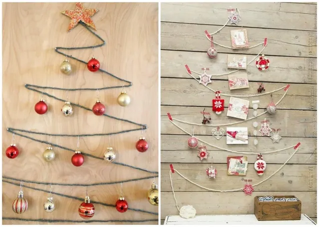 Ялинка з ниток Ялинка з ниток