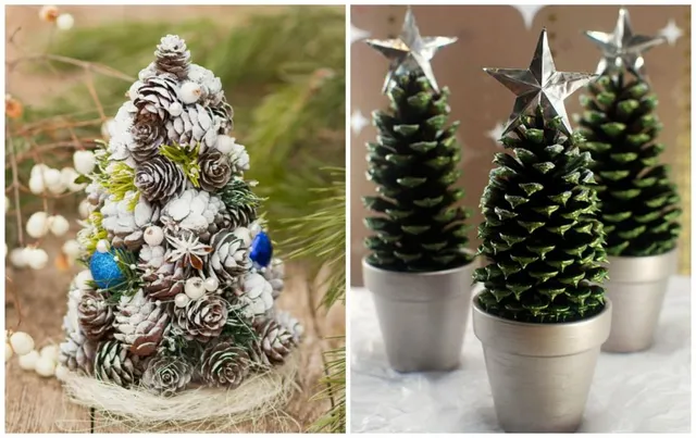 Ялинка з шишок Ялинка з шишок