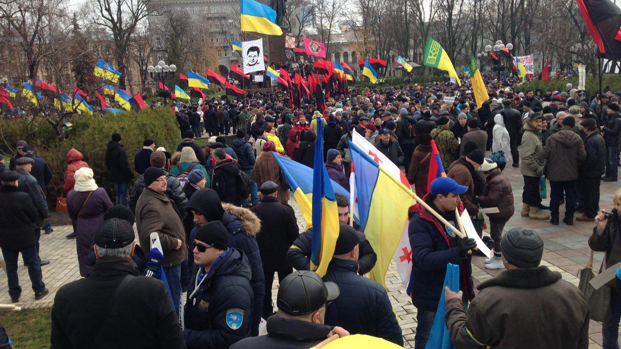 Маршу за імпічмент: фото з маршу організуваного Саакашвілі