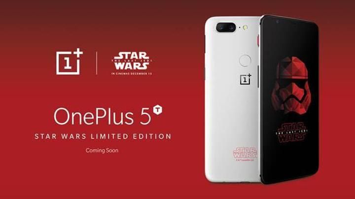 OnePlus выпустит специальный телефон для фанатов "Звездных войн" OnePlus выпустит специальный телефон для фанатов "Звездных войн"