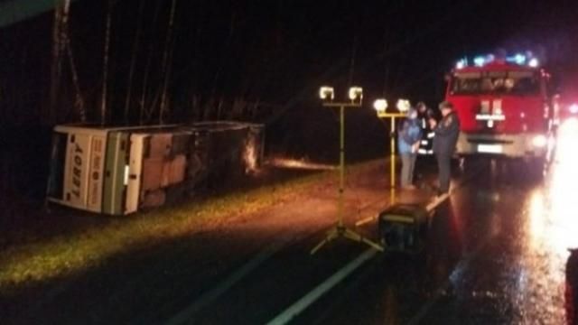 Автобус з українцями перекинувся у Росії: є постраждалі Автобус з українцями перекинувся у Росії: є постраждалі