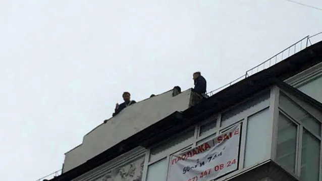 Міхеїла Саакашвілі затримали на даху будинку