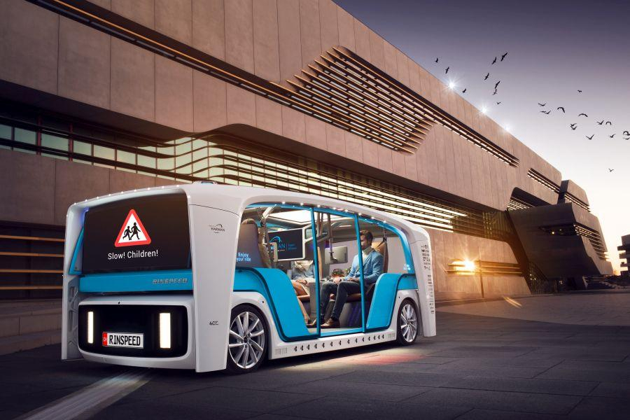 Rinspeed Snap запомнит все ваши привычки