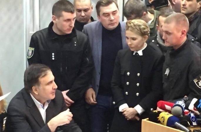Я – военнопленный, – Саакашвили в зале суда