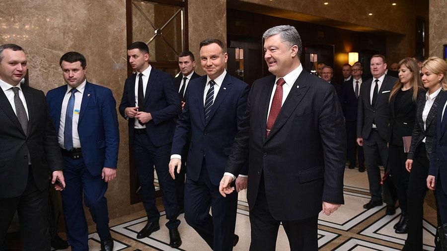Встреча Порошенко и Дуды: мы можем изменить настоящее