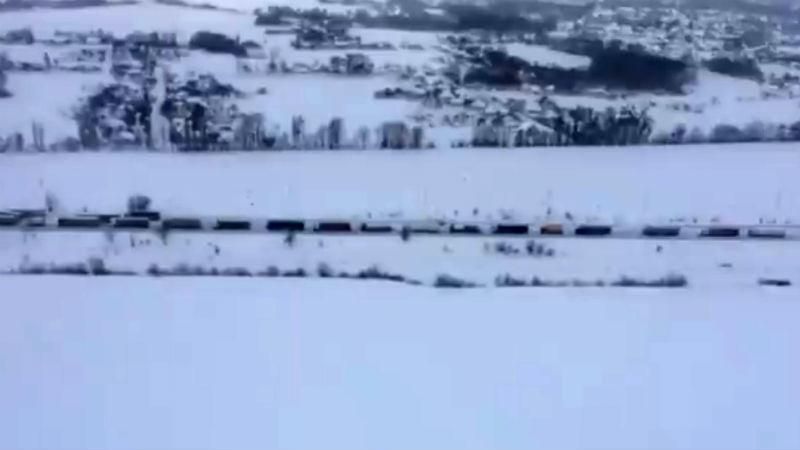 Огромную пробку на трассе Киев – Одесса показали с высоты вертолета Огромную пробку на трассе Киев – Одесса показали с высоты вертолета