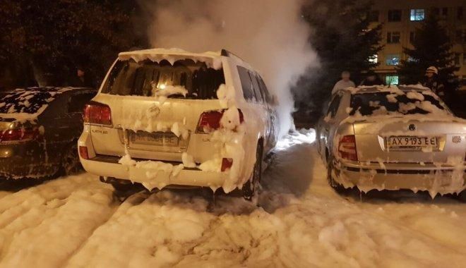 У Харкові спалили авто чоловіка судді, яка веде резонансну справу про смертельну ДТП на Сумській