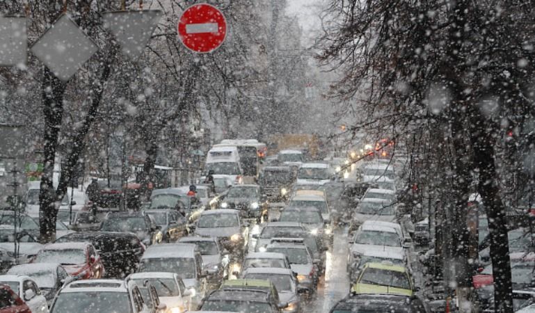 21 грудня в центрі Києва не працюють світлофори