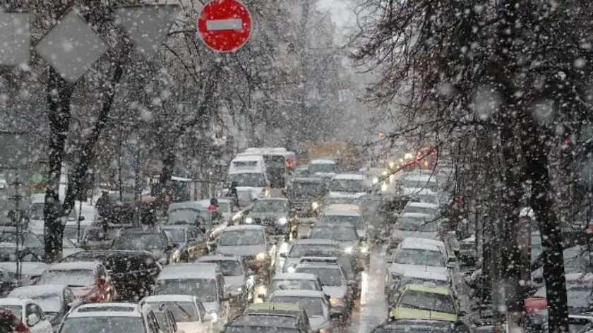 21 декабря в центре Киева не работают светофоры
