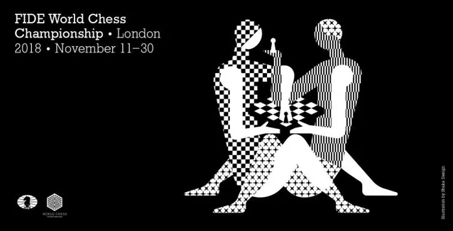 Логотип Чемпіонату світу з шахів 2018
