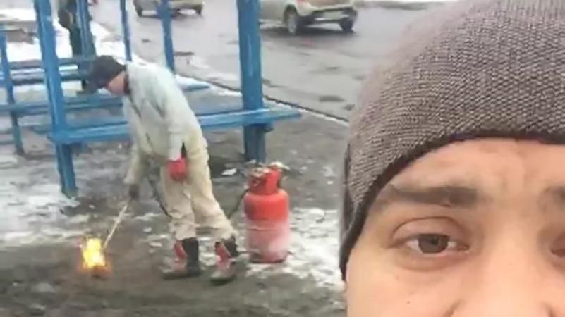 Нанотехнологии XXI века, – еще один украинский город удивил зимними действиями коммунальщиков Нанотехнологии XXI века, – еще один украинский город удивил зимними действиями коммунальщиков