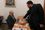 Президент Федерации шахмат Киева Павел Куфтырев делает первый символический ход в матче