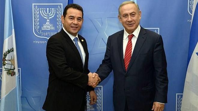 Гватемала вслед за США перенесет свое посольство в Израиле в Иерусалим