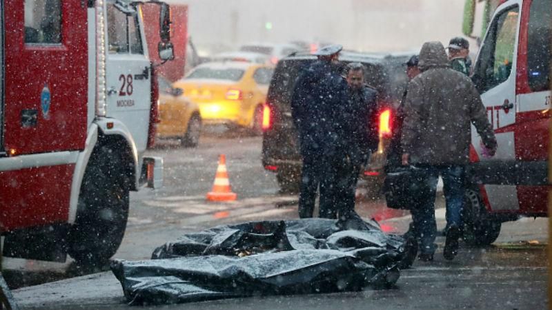 Авария на Славянском бульваре в Москве: фото ДТП