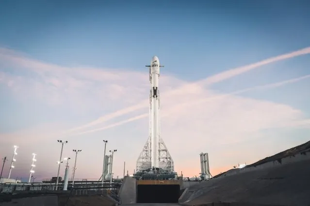Запуск ракеты Falcon9