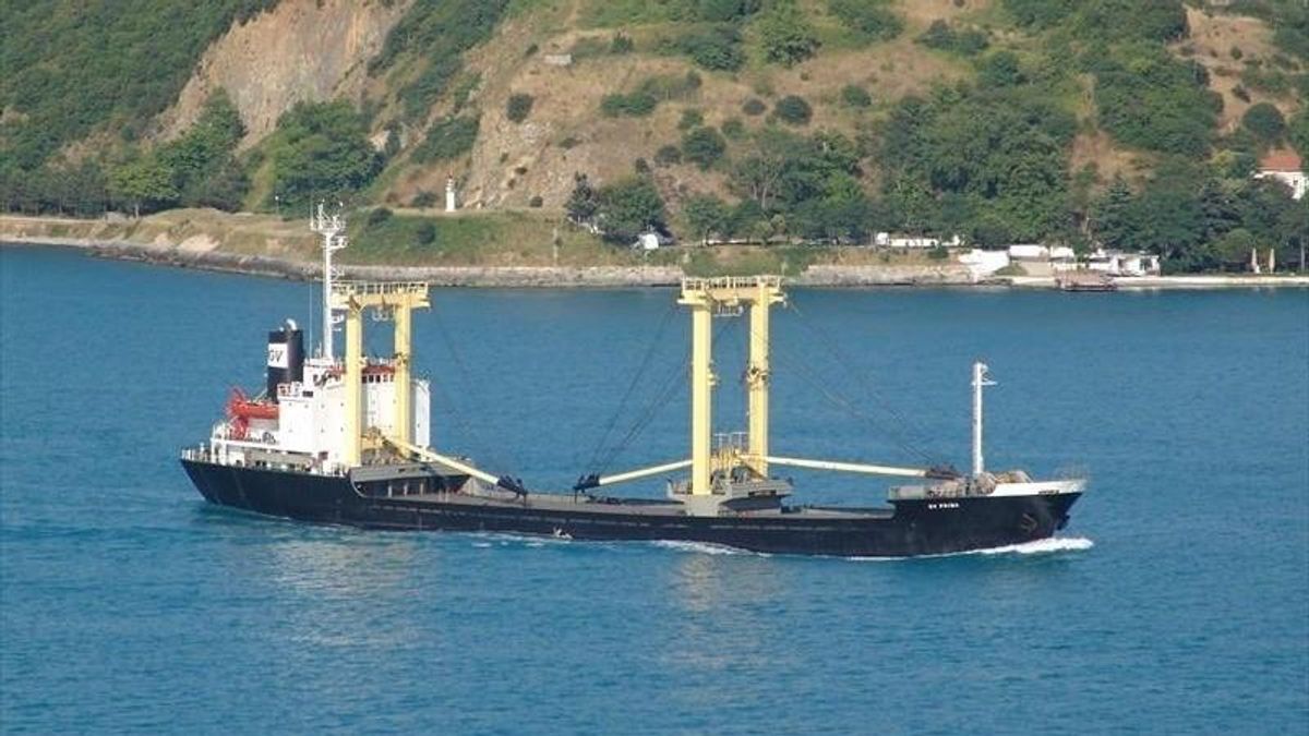 Ліванське судно вдруге вивезло з території анексованого Криму вантаж, порушивши санкції Ліванське судно вдруге вивезло з території анексованого Криму вантаж, порушивши санкції