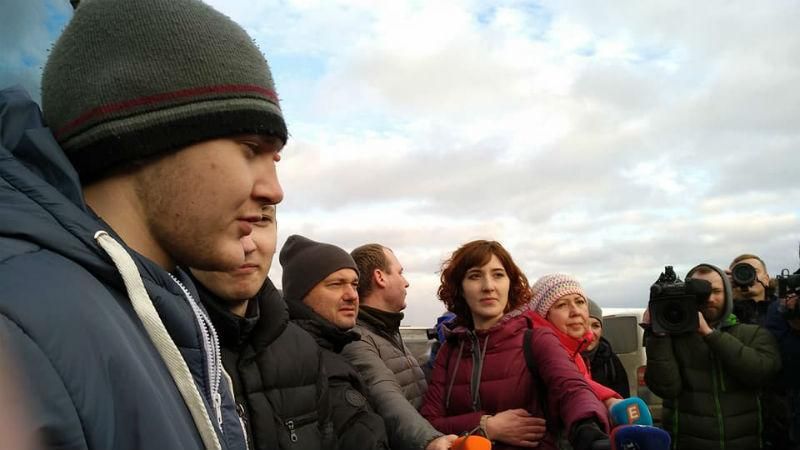 Обмен пленными на Донбассе 27 декабря: фото