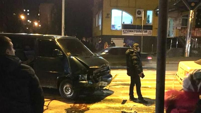 Пьяный священник устроил аварию в Ивано-Франковске