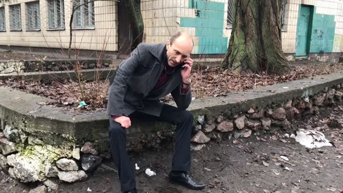 Пьяный полковник в отставке катался по Киеву с поцарапанным лицом
