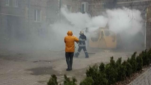 На Крещатике произошел взрыв На Крещатике произошел взрыв