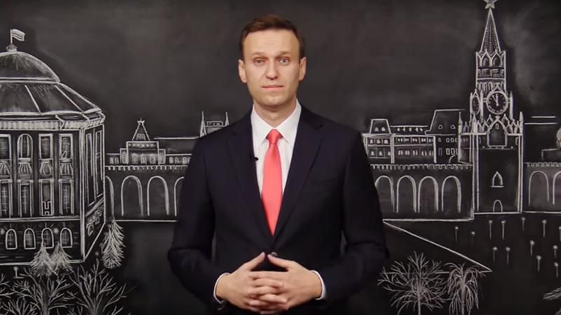 Навальний привітав росіян з Новим роком як президент: відео