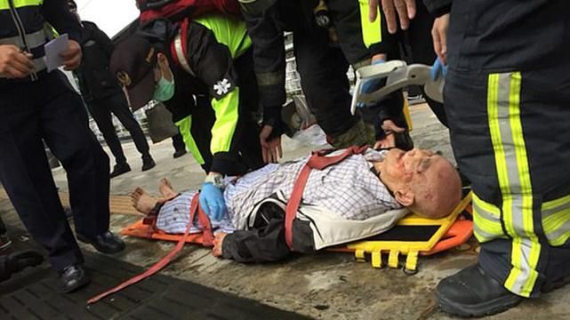 70-літній чоловік дивом вижив, після того як потрапив під поїзд на Тайвані: відео