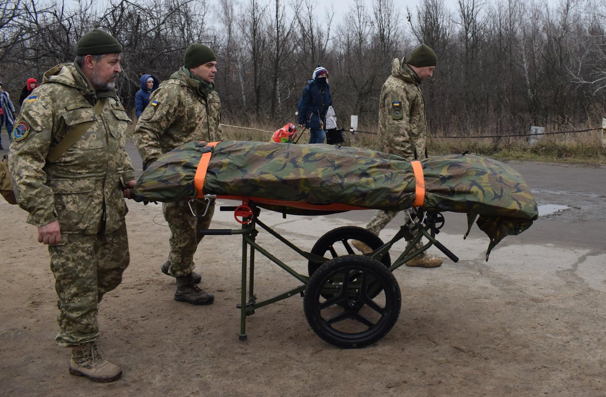 Україна передала на окуповані території тіла загиблих ймовірних бойовиків